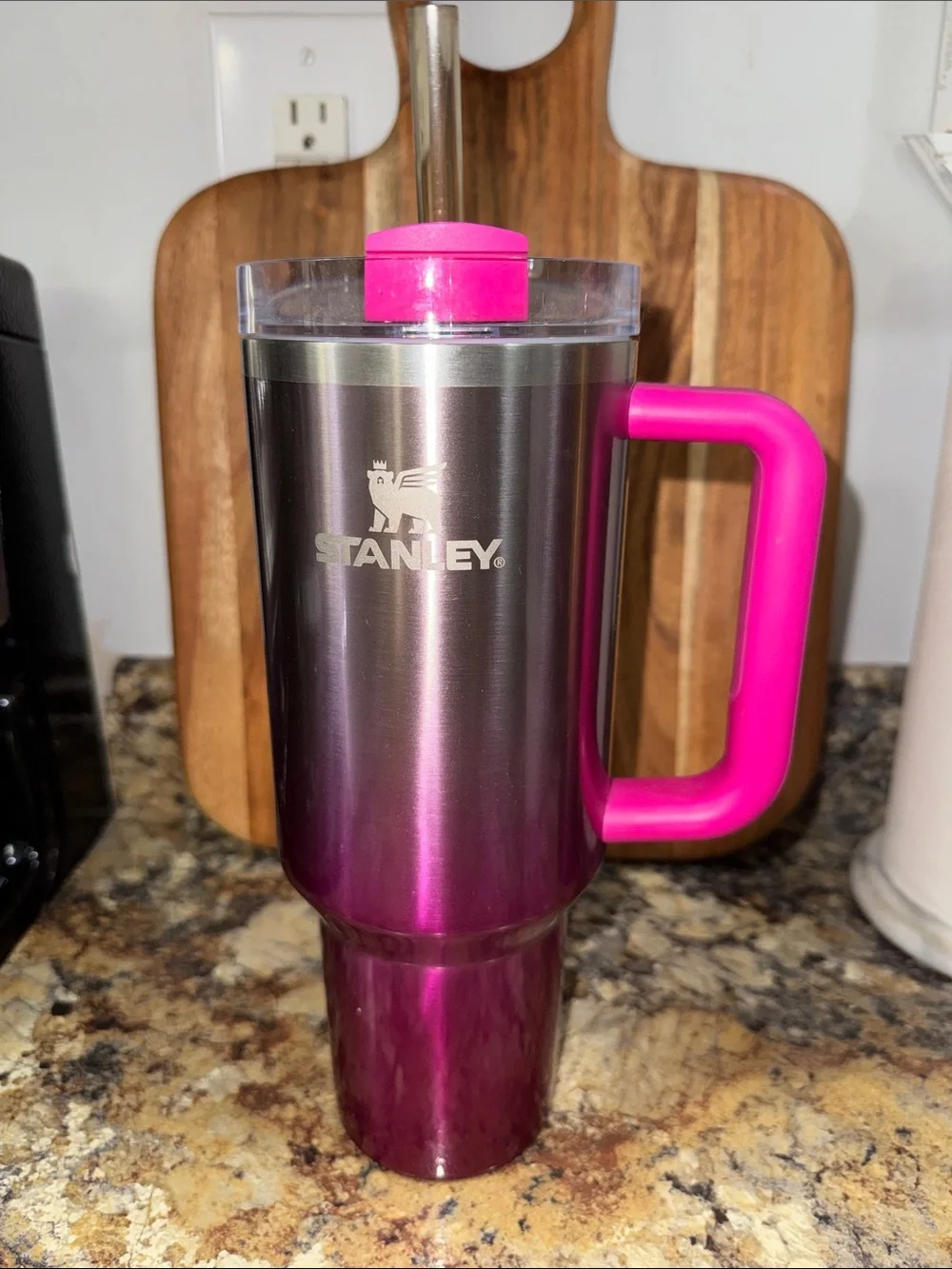 Stanley Pink ombré 40 oz tumbler